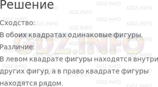 Решение 1: Урок 32 №9, Часть 1 — ГДЗ по Математике 2 класс: Петерсон Л.Г. | Что общего у фигур слева, чем они отличаются от фигур справа?