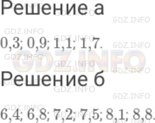 Решение 1: Номер №187 — ГДЗ по Математике 6 класс: Дорофеев Г.В. | Какие числа отмечены точками на координатной прямой (рис. 3 . 3, а,б)?