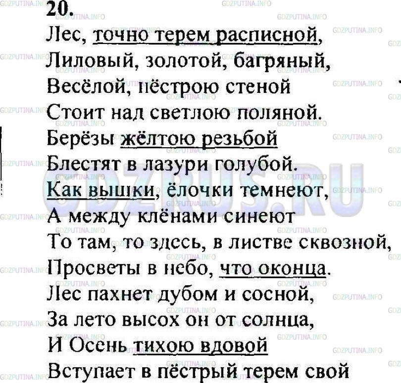 Решение 1: Упражнение №19 — ГДЗ по Русскому языку 6 класс: Разумовская М.М. | 