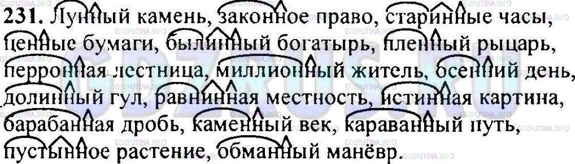Решение 1: Упражнение №232 — ГДЗ по Русскому языку 6 класс: Разумовская М.М. |