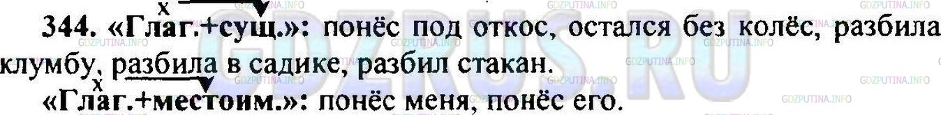 Решение 1: Упражнение №348 — ГДЗ по Русскому языку 6 класс: Разумовская М.М. | 