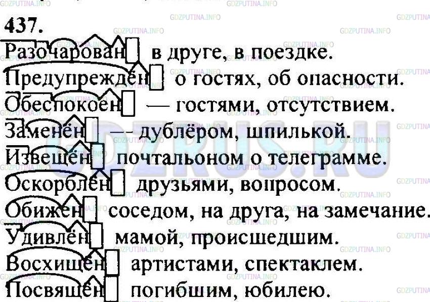 Решение 1: Упражнение №443 — ГДЗ по Русскому языку 6 класс: Разумовская М.М. | 