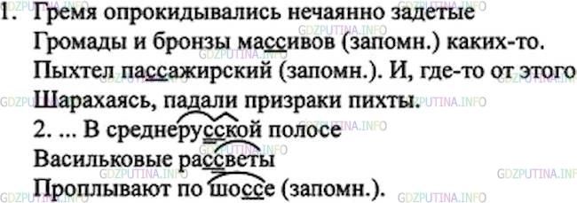 Решение 1: Номер №487 — ГДЗ по Русскому языку 7 класс: Ладыженская Т.А. | Спишите. Объясните написание выделенных букв в словах стихотворений. В каких случаях для объяснения написания двух букв вам потребовались знания состава слова?<br /><br />...В среднерусской полосе <br />Васильковые рассветы <br />Проплывают по шоссе.<br /><br />(А. Недогонов)