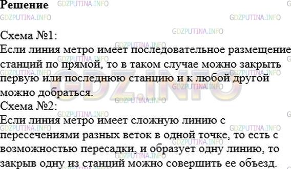 Решение 1: Номер №203 — ГДЗ по Алгебре 7 класс: Мерзляк А.Г. | В некотором городе с любой станции метро можно проехать на любую другую станцию (возможно, с пересадками). Докажите, что существует станция которую можно закрыть (без права проезда через нее), и при этом с любой из оставшихся станций можно будет проехать на любую другую.