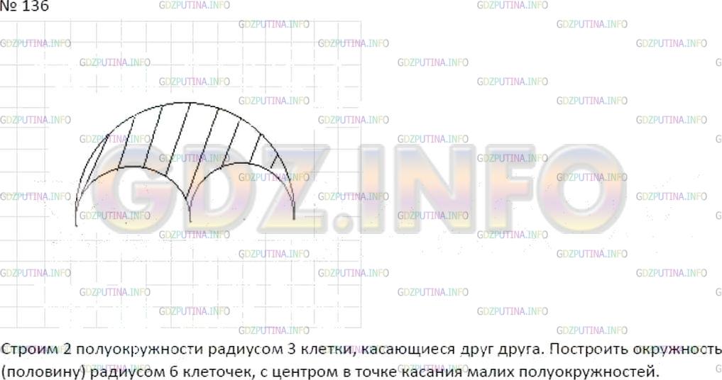 Решение 2: Номер №136 — ГДЗ по Математике 5 класс: Дорофеев Г.В. | Перечертите рисунок 2.15 в тетрадь. Объясните свои действия.