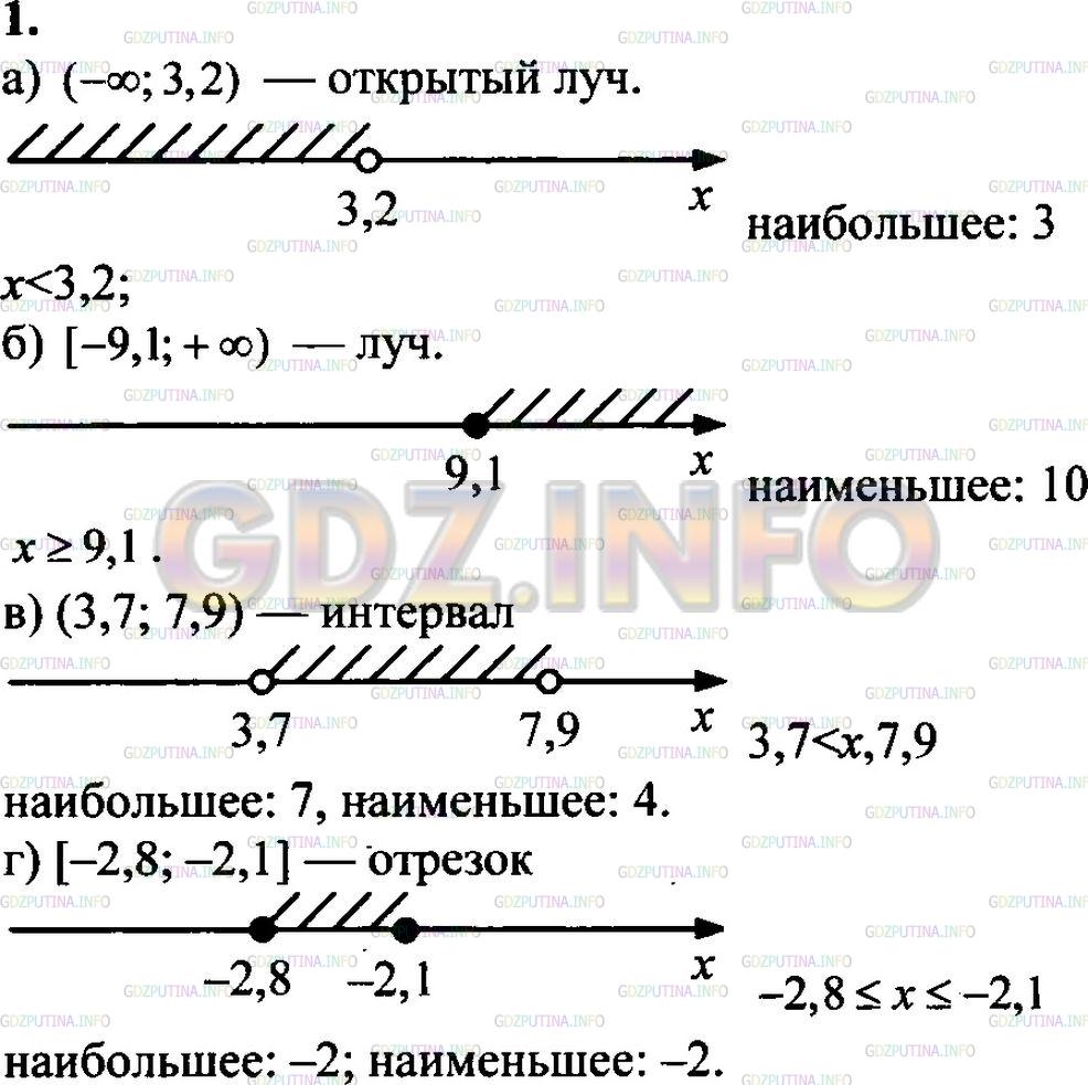 Решение 2: ДКР задание №1, Домашняя контрольная работа № 3 — ГДЗ по Математике 6 класс: Зубарева, Мордкович |