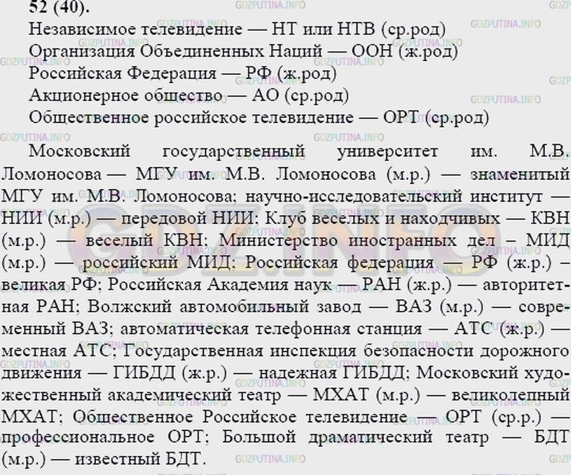 Решение 2: Упражнение №53 — ГДЗ по Русскому языку 7 класс: Разумовская М.М. | 