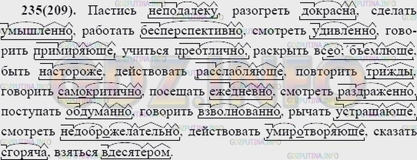Решение 2: Упражнение №247 — ГДЗ по Русскому языку 7 класс: Разумовская М.М. |