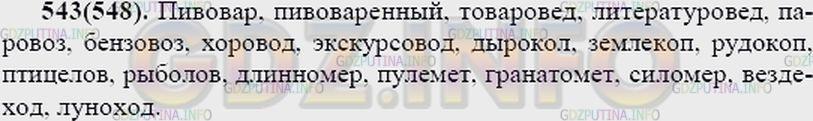 Решение 2: Упражнение №566 — ГДЗ по Русскому языку 7 класс: Разумовская М.М. |