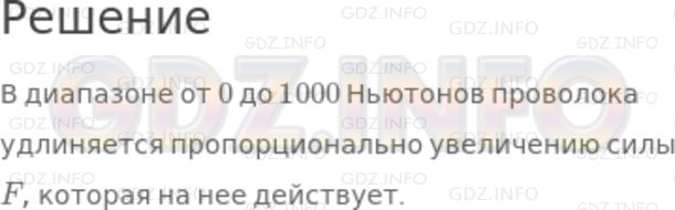 Решение 2: Номер задания №309 — ГДЗ по Алгебре 7 класс: Макарычев Ю.Н. | На рисунке 28 изображён график зависимости удлинения у стальной проволоки от сил