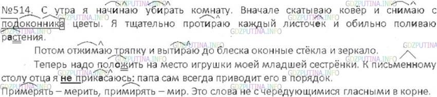 Решение 3: Номер №514 — ГДЗ по Русскому языку 6 класс: Ладыженская Т.А. | Спишите. Как изменится текст, если в предложениях использовать форму глаголов пр