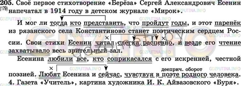 Решение 3: Упражнение №210 — ГДЗ по Русскому языку 7 класс: Разумовская М.М. | 