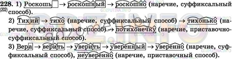 Решение 3: Упражнение №240 — ГДЗ по Русскому языку 7 класс: Разумовская М.М. | 