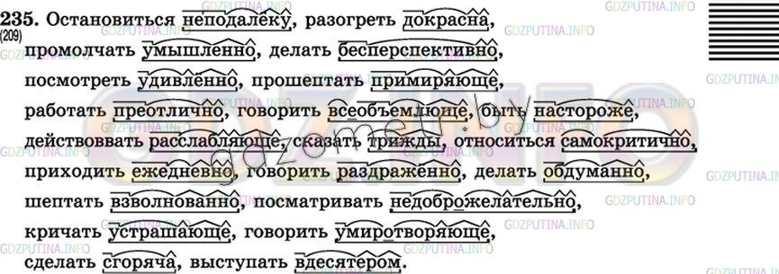 Решение 3: Упражнение №247 — ГДЗ по Русскому языку 7 класс: Разумовская М.М. |