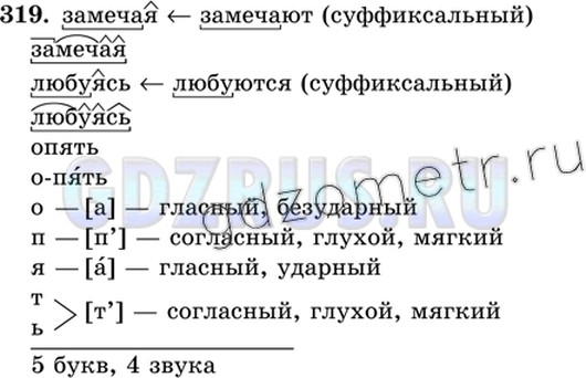 Решение 3: Номер №319 — ГДЗ по Русскому языку 8 класс: Ладыженская Т.А. | Спишите, раскрывая скобки и расставляя запятые при обособленных членах, выраженн