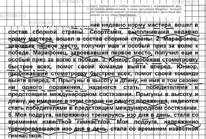 Решение 4: Номер №188 — ГДЗ по Русскому языку 7 класс: Ладыженская Т.А. | Замените помещённые в скобках словосочетания с неопределённой формой глагола сна